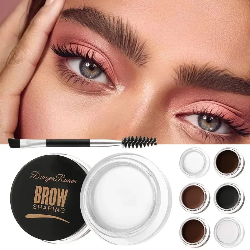 Matte Eyeliner Eyebrow Cream Gel Waterproof Long Lasting Contouring
