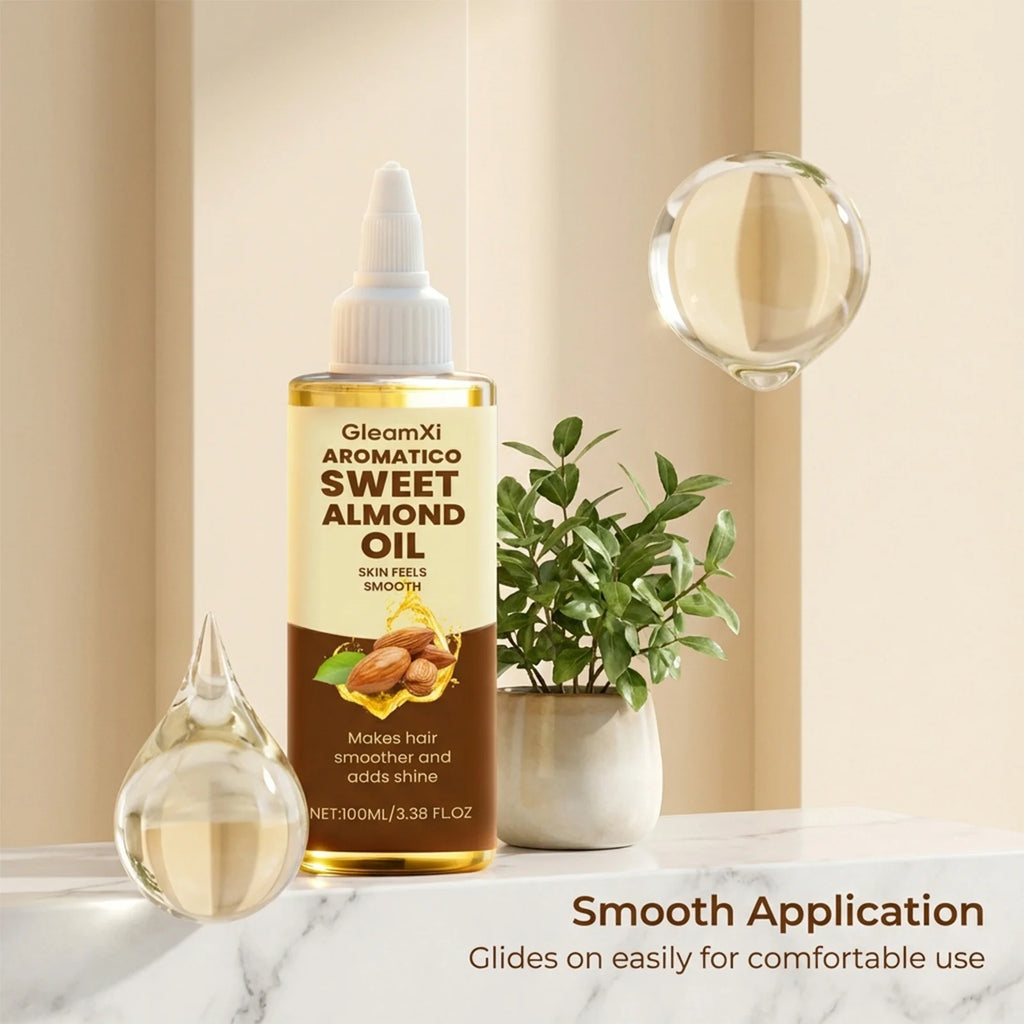 Almond Body Oil – Moisturizing, Firming & Hair Care Serum Body Oil Serum Zpaxo