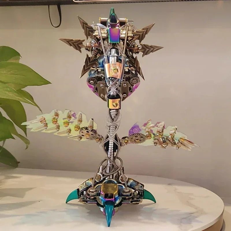 Mechanical Piranha Plant Metal Model Kit – 770+ Piece Puzzle