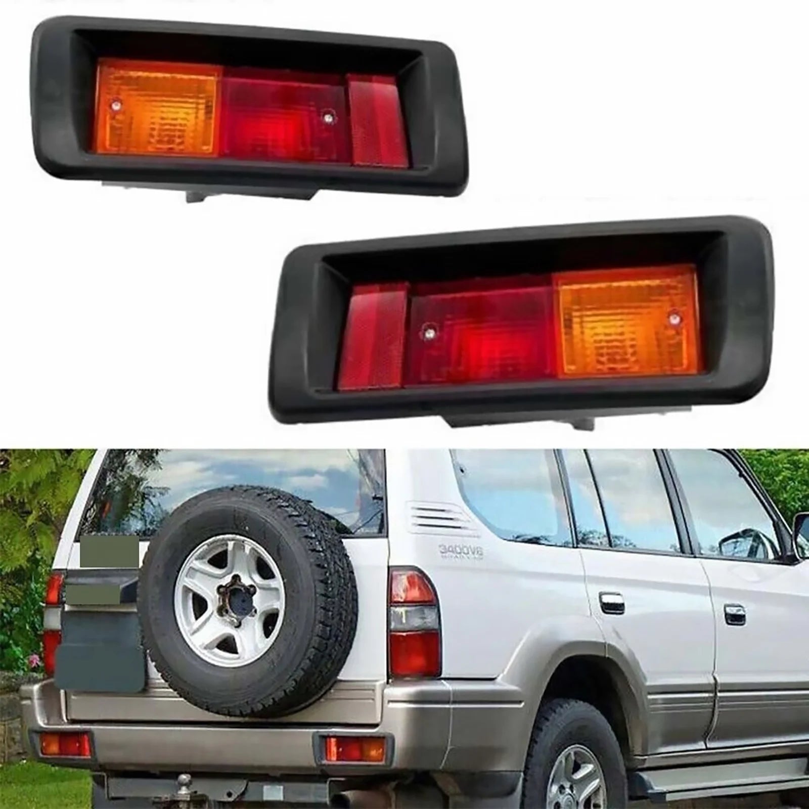 Car Rear Bumper Lights Tail Lamp 81550-60440 81550-60520 Replacement