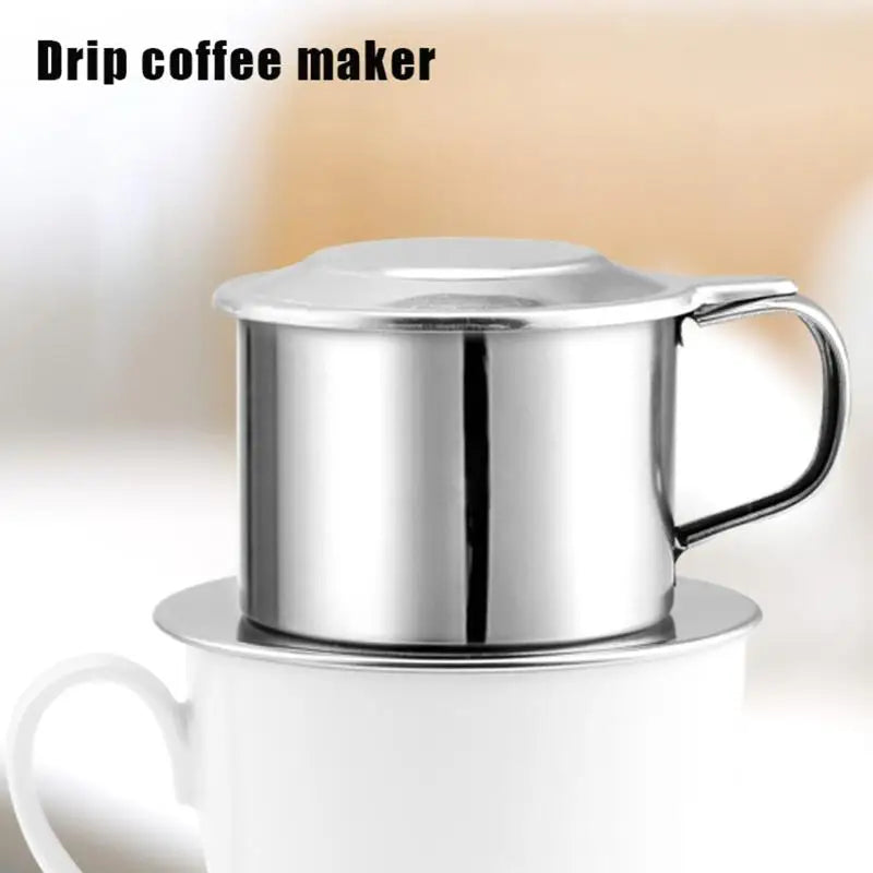 Coffee Filter Infuse Cup Vietnamese Coffee Dripper Maker 1PC Zpaxo