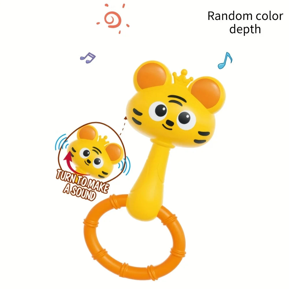 Bear Tiger Hand Chime Toy Learning Sensory Music Sound Fine Motor