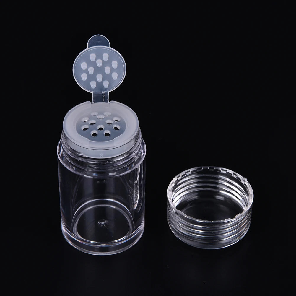 Screw Lid Make Upempty Cosmetic Jars Pots Powde Plastic Empty Sifter Zpaxo 2