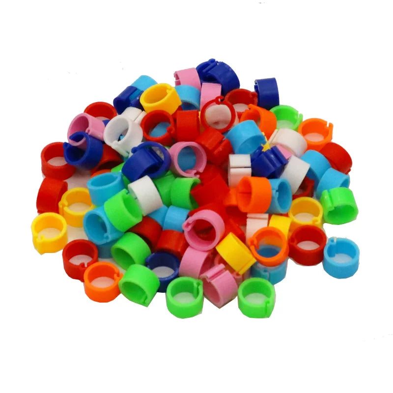 Birds Feet Rings Inner Diameter Width Plastic Clip Ring Pigeon Dove