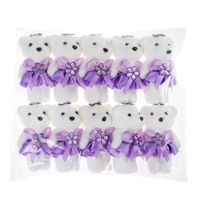 Graduation Party Bouquet Bear Cartoon Dolls DIY Plush Filler Zpaxo A4