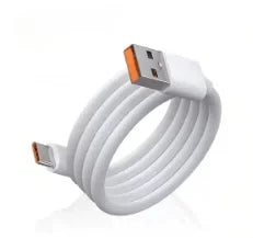 6A Type C Cable 120W Fast Charging Phone Charger USB C Data Cord For Huawei Mate 40 50 Honor Xiaomi Samsung Quick Charge Cable Zpaxo 0.25M