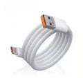 6A Type C Cable 120W Fast Charging Phone Charger USB C Data Cord For Huawei Mate 40 50 Honor Xiaomi Samsung Quick Charge Cable Zpaxo 0.25M