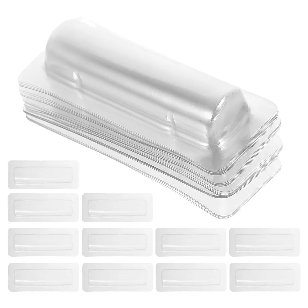 Clear Plastic Lipstick Pouches Money Cash Card Holder Transparent