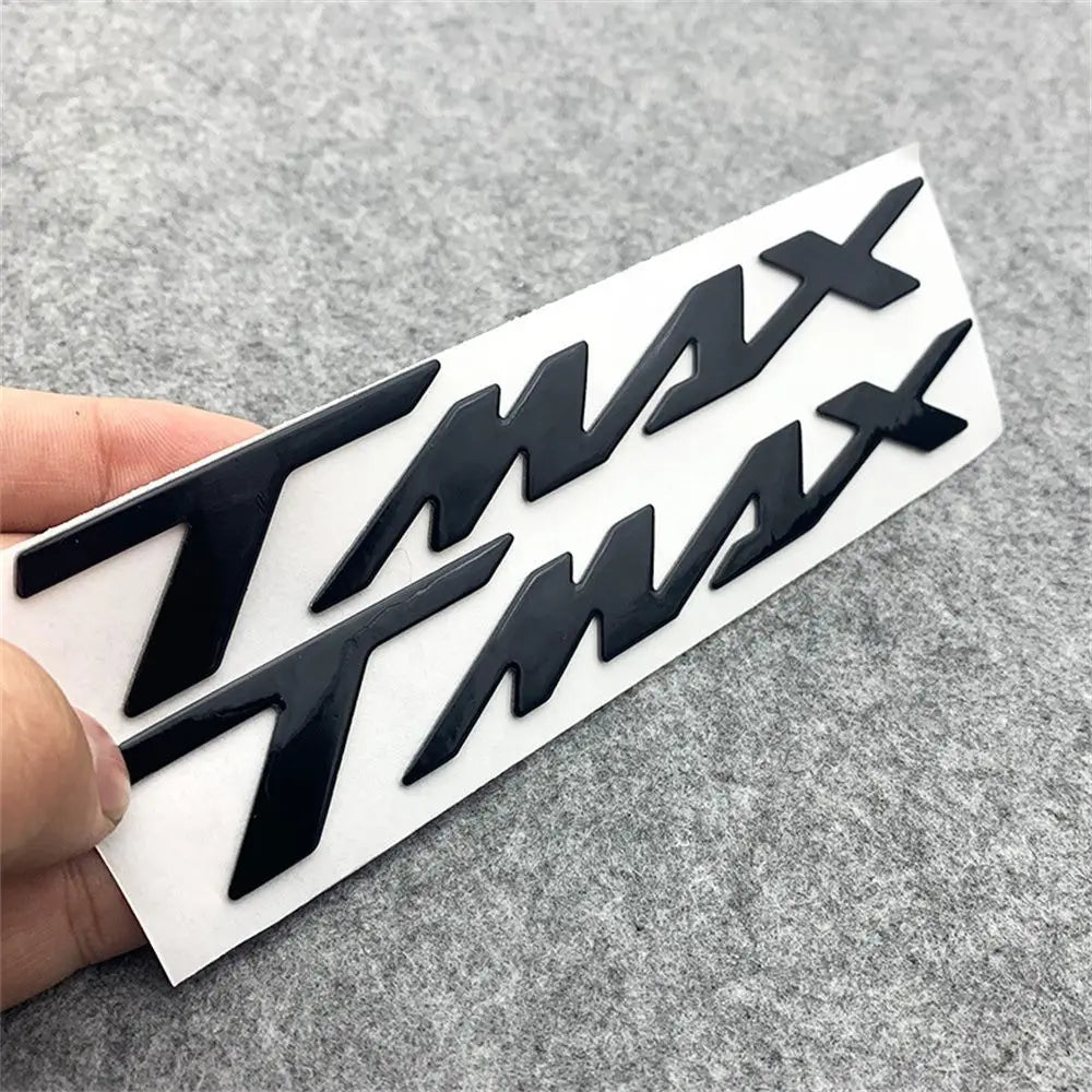 Accessorise Tank Body 3D Emblem Badge Motorcycle Stickers Decals Tmax Zpaxo