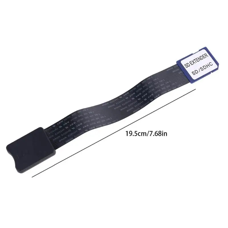 652F to Card Extension Cable Standard SDHC Memory Card Male to Female Extension Soft Flat FPC Cable Extender Zpaxo