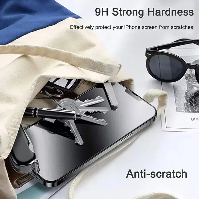 1- Privacy Screen Protector IPhone11 12 Mini 13 Promax 15 Anti-spy