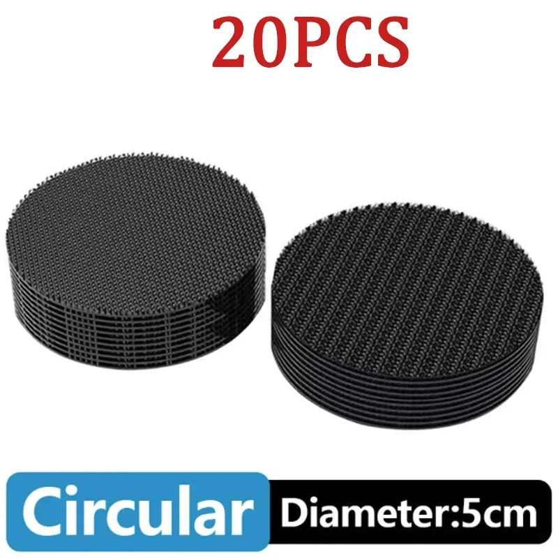 5 10 Household Carpet Fixing Patch Double-sided Adhesive Paper Zpaxo China Mainland Round 15PCS