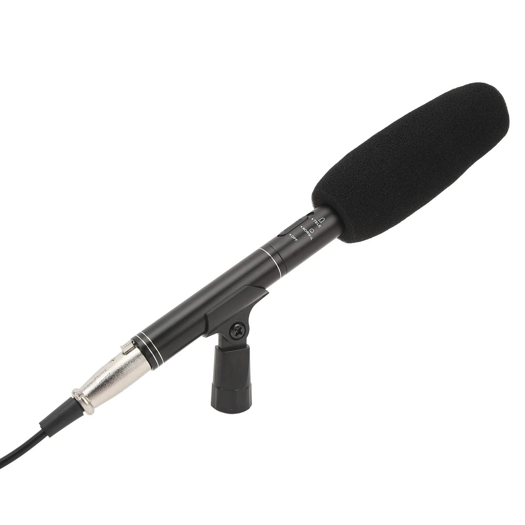 Condenser Microphone Dual Pickup Modes Sensitivity XLR Mobile Phones