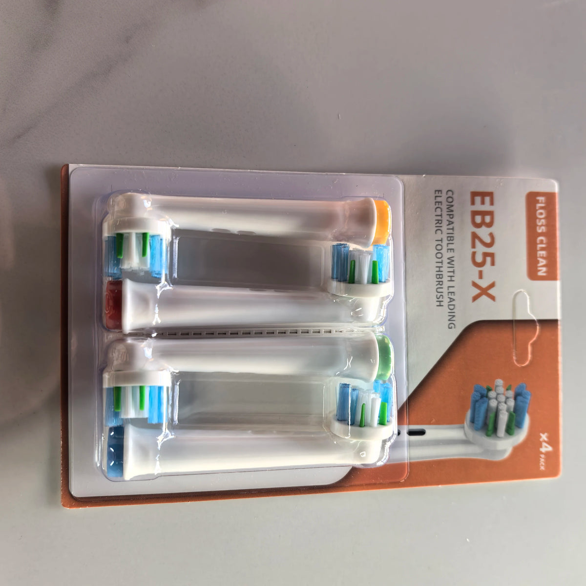 12types Toothbrush Heads Replacement For Oral B PRO Models 600 650 670 2000 2500 2900 3000 3500 3900 Soft Bristles Health Care Zpaxo EB25X-4pcs