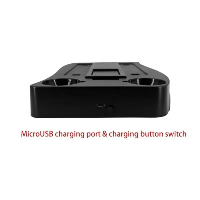 652F 4 in1 Charging Display Stand Connector Storage for w/Cooling Lights Zpaxo