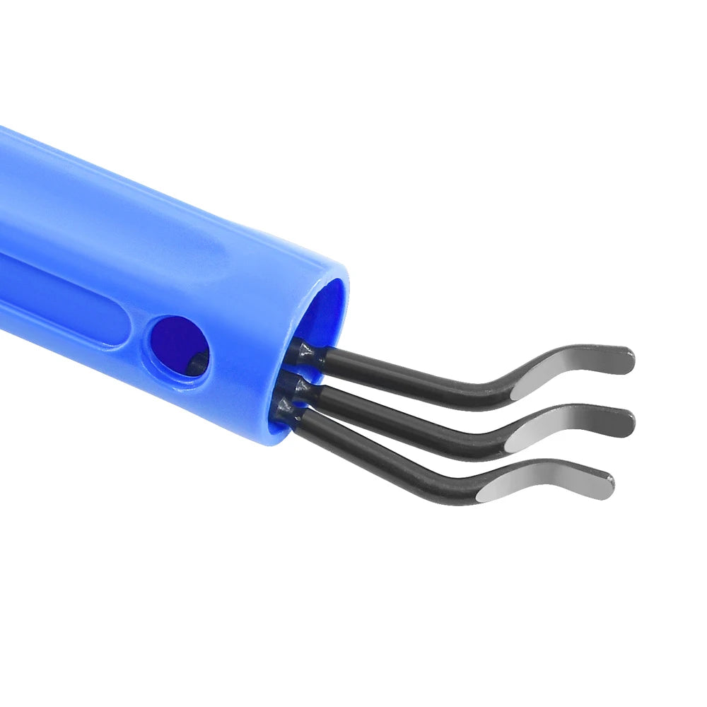 Burr Cutter 3D Print Trimming Knife Scraper Deburring Tool Router Bit Rotary Deburr With 10pcs Blades Remover For Wood Plastic Zpaxo