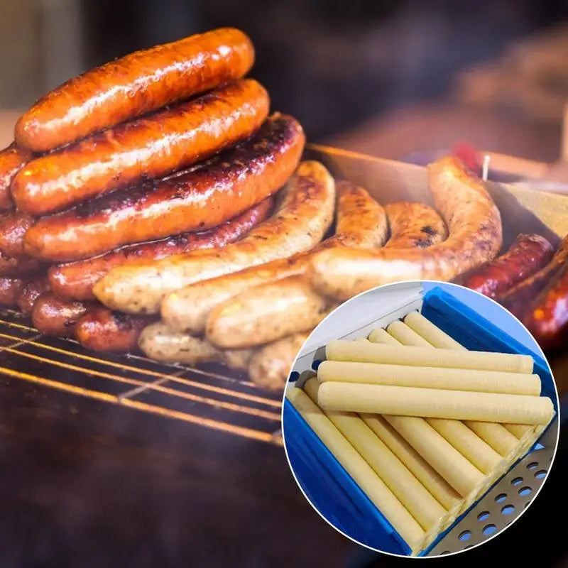 Kitchen Accessory Silicone Collagen Casings Sausage Ham Roast