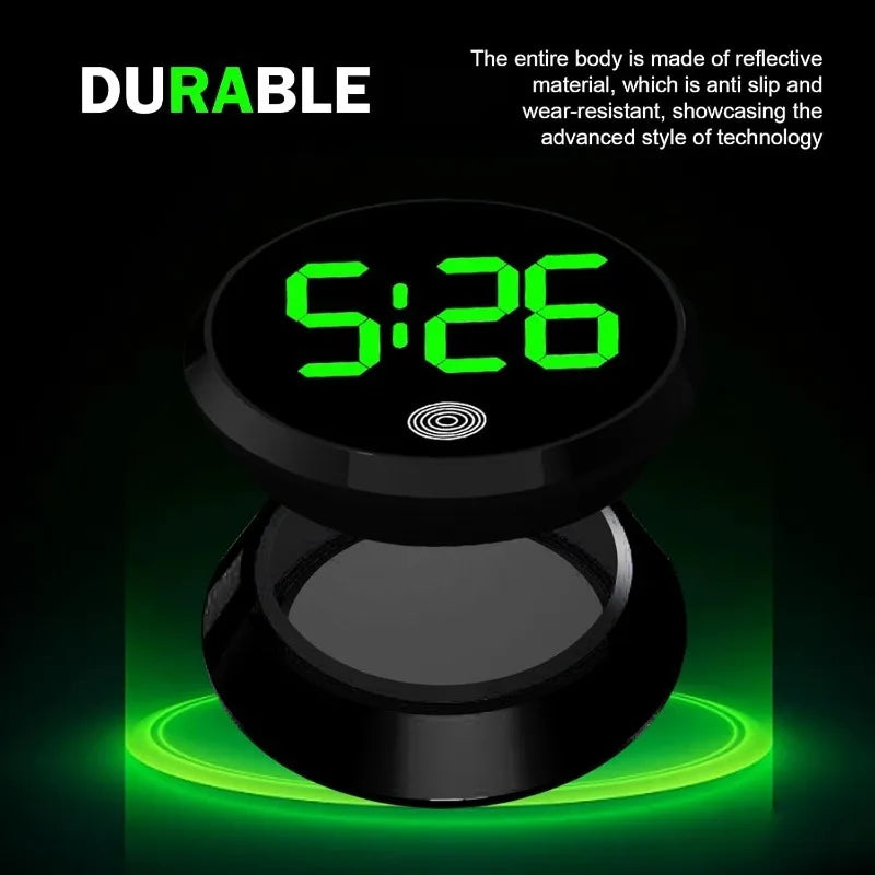 Car LED Dashboard Clock – Touch-Control Digital Display