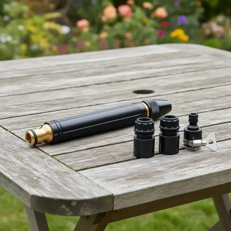 Adjustable High-Pressure Car Wash Water Gun – Brass Nozzle