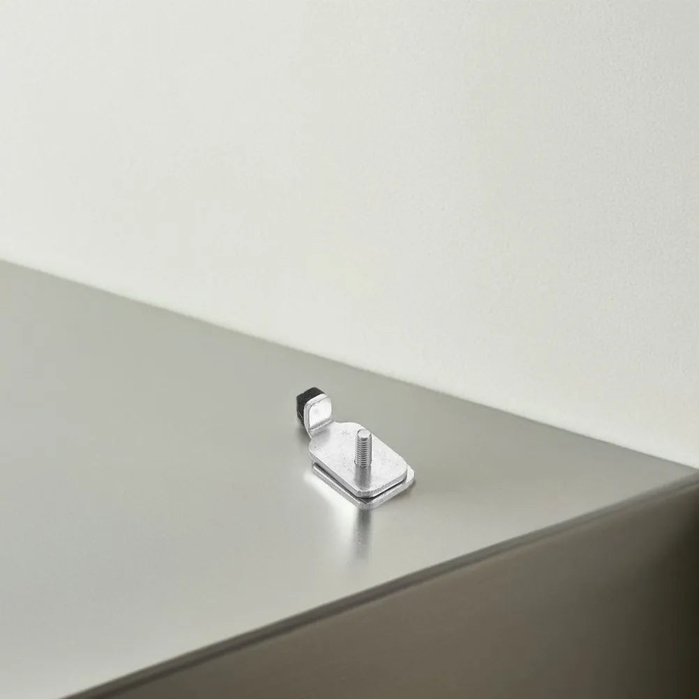 Heavy Duty Iron Curtain Track End Stops Secure Smooth Glide Plug
