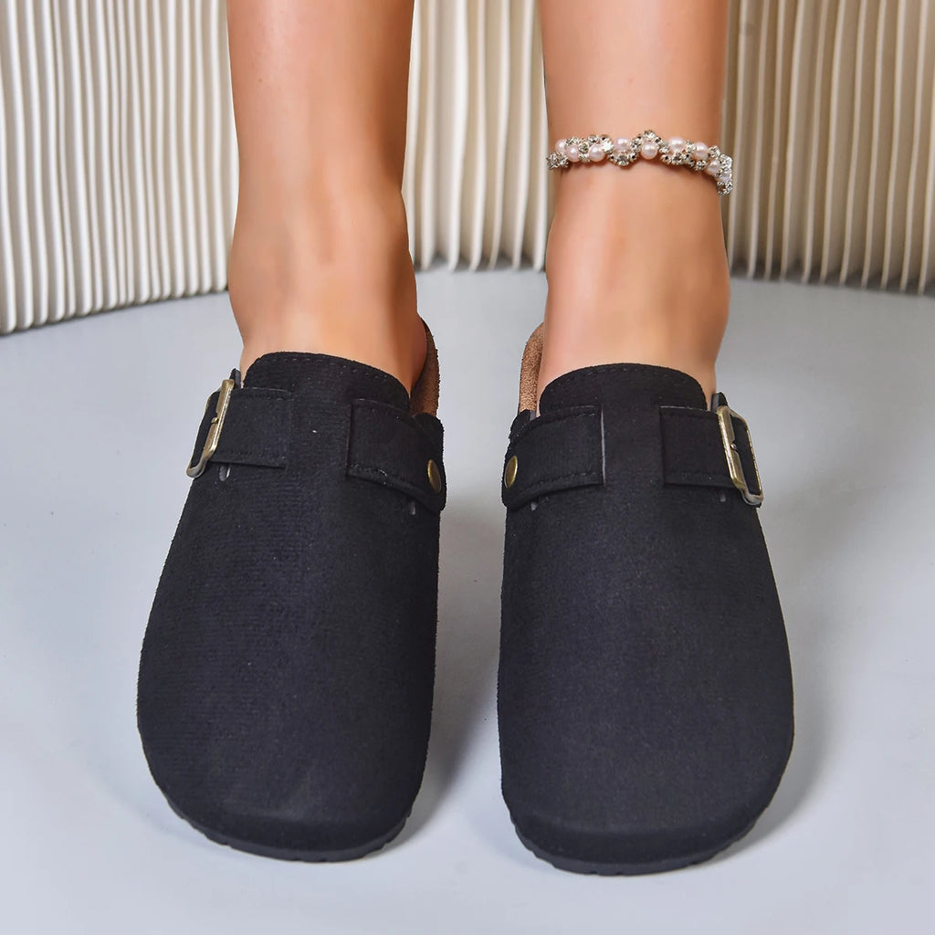 Women Slippers 2025 Baotou Slides Summer All-match Sandals Fashion