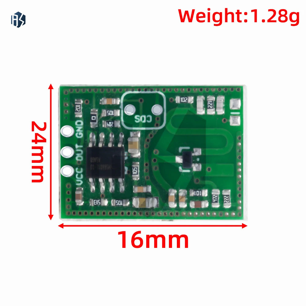 RCWL-0516 RCWL-0515 Microwave Radar Sensor Intelligent Human Body Zpaxo