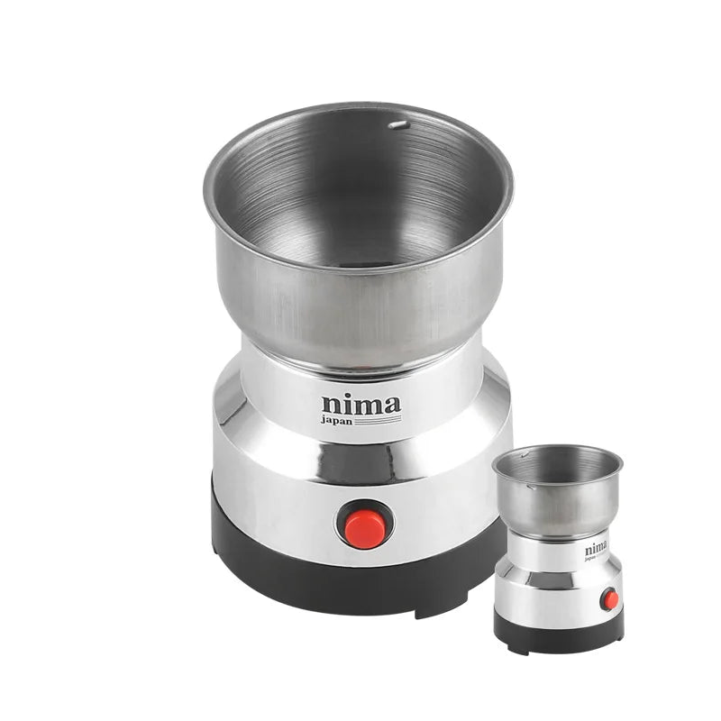 Mini Electric Grinder 300ml Ultrafine Pulverizer for Baby Food Coffee Spice Pepper Grain Mill with 2/4 Blades for Household Use Zpaxo