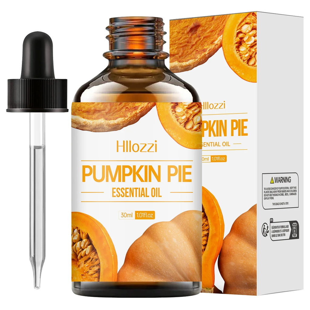 30ml Pumpkin Pie Essential Oil for scalp care, eyelashes, nail care, aromatherapy, humidifier, diffuser, soap making, DIY Zpaxo 30ML PUMPKIN PIE 30ml