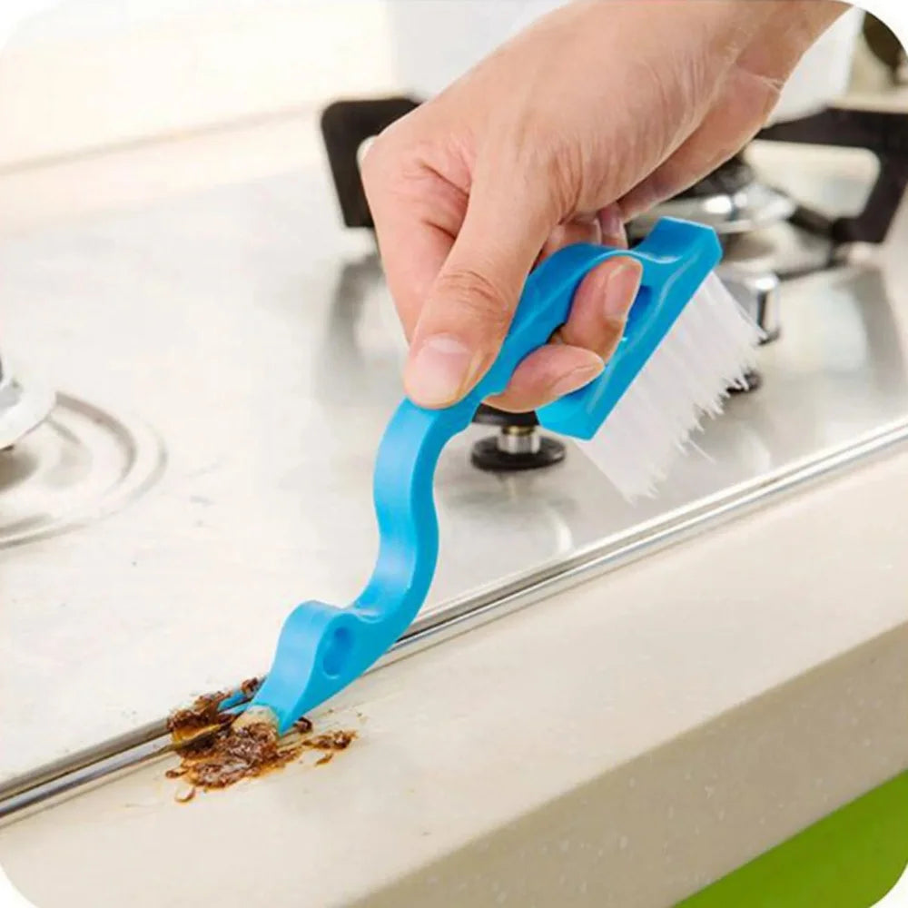 2-in-1 Window Gap Cleaning Brush & Flat Shovel | Kitchen & Bath Gap Cleaning Brush Zpaxo