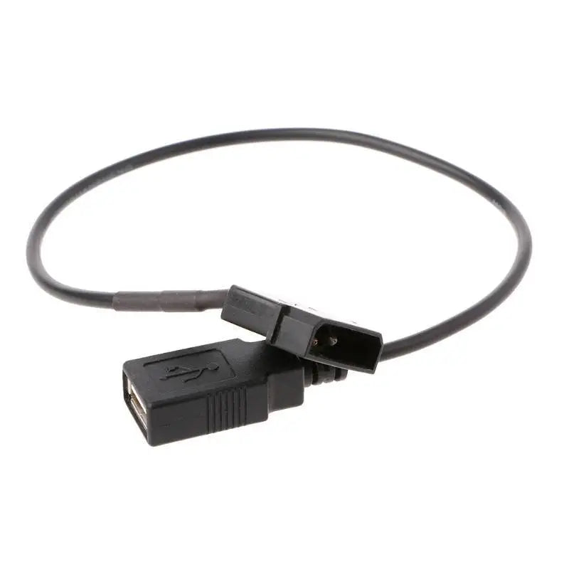 652F 2-Pin Peripheral Female 5V USB Power Adapter Cable Zpaxo