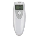 LED Digital Display Breathalyzer Analyzer Accuracy Portable No Contacted Digital Breathalyzer Durable Plastic Blow Breathalyzer Zpaxo White