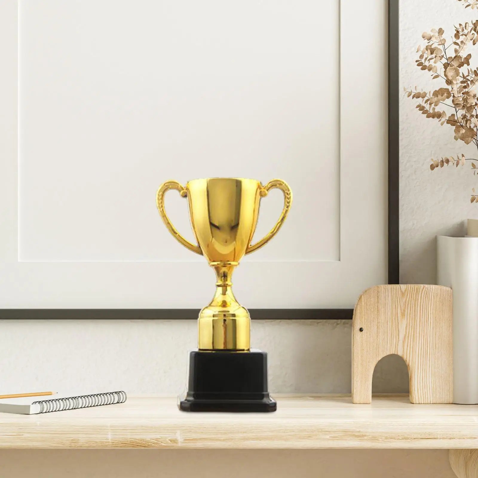 Gold Award Trophy – Kids & Party Prize Decoration | Metal Award Trophy Zpaxo 19cm