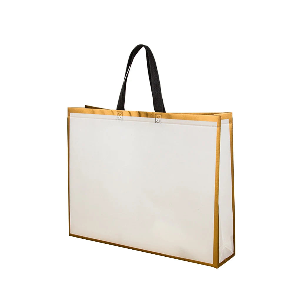 Reusable Non-Woven Tote Bag – Foldable Large Grocery Shopper