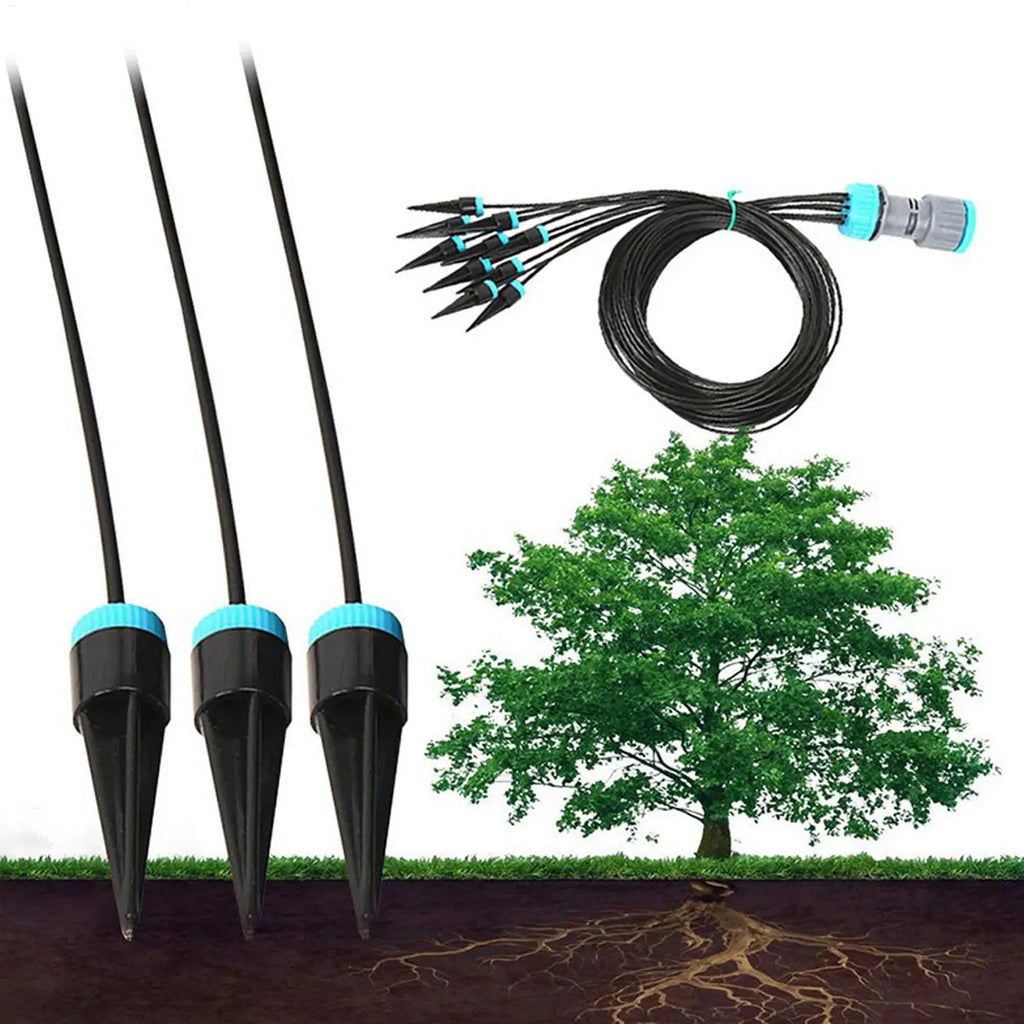 10 Head Drip Irrigation Automatic Watering System Quick Connect