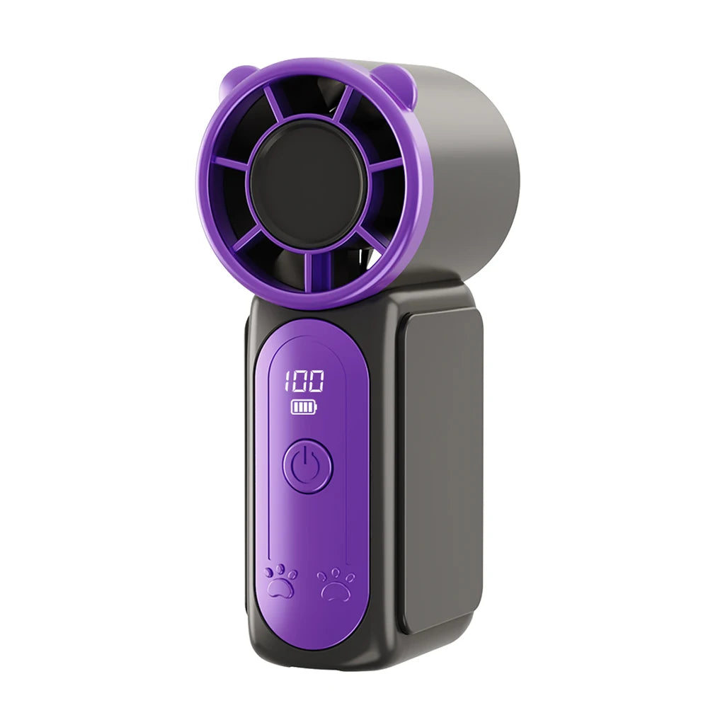Mini Portable Handheld Fan USB Pocket Small Rechargeable Personal