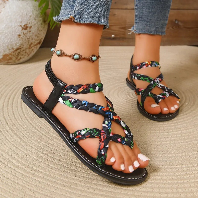 Summer Women's Fish Mouth Clip-toe Lightweight Comfortable Sandals Zpaxo