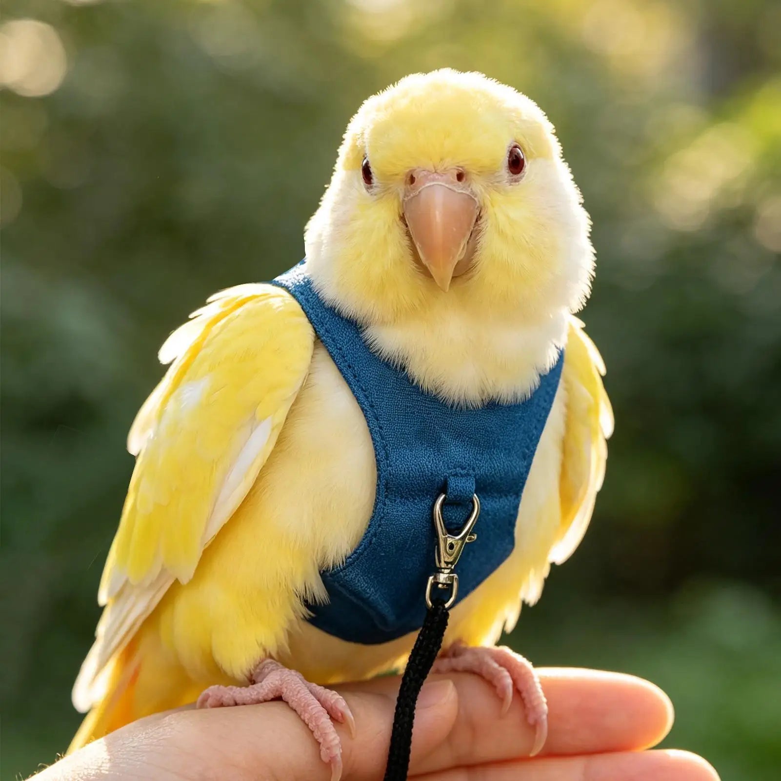 Bird Harness Parrot Flight Training Leash Adjustable Breathable