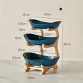 2 3 Layer Fruit Plate Home Snack Dish Creative Candy Modern Dried