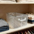 Foldable Storage Drawer Wardrobe Portable Bins Space-saving Closet