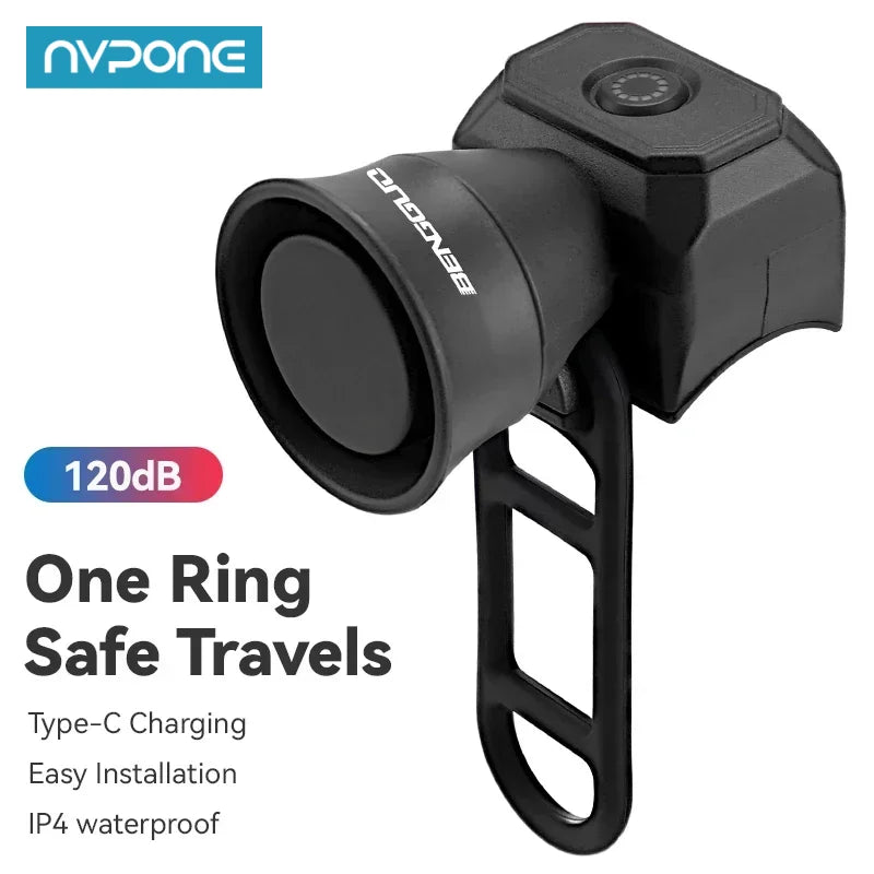 Mountain Bicycle Electronic Horn Bike Charging Waterproof Bell Riding