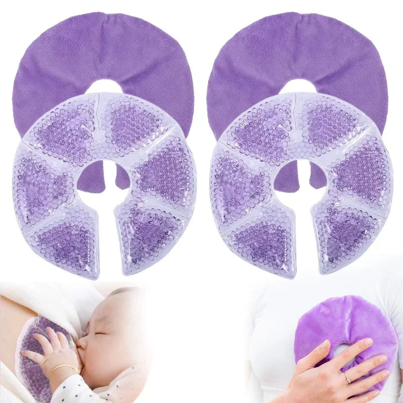 Breast Therapy Pads Cold Breastfeeding Gel Essentials Postpartum