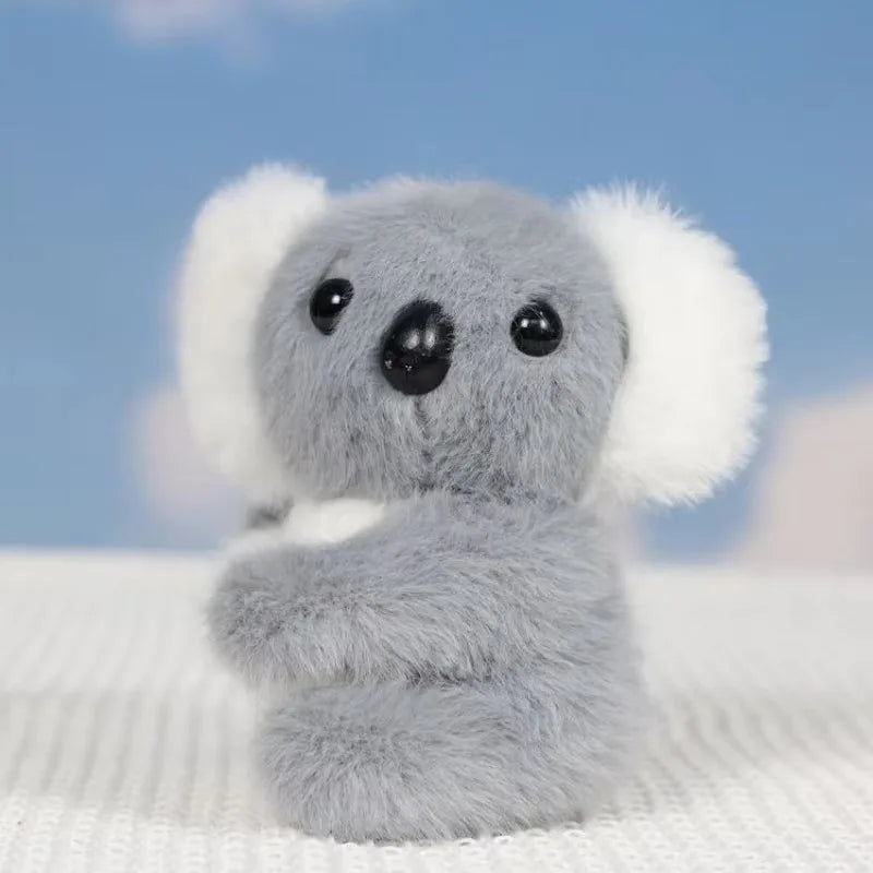 Cute Animal Plush Keychain – Panda & Tiger Stuffed Pendant Plush Keychain Zpaxo style 3