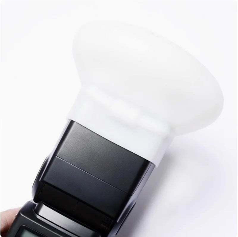 ▶1Pcs Diffuser Bounce Dome Soft Silicone Flash Cap Universal Zpaxo 1PCS