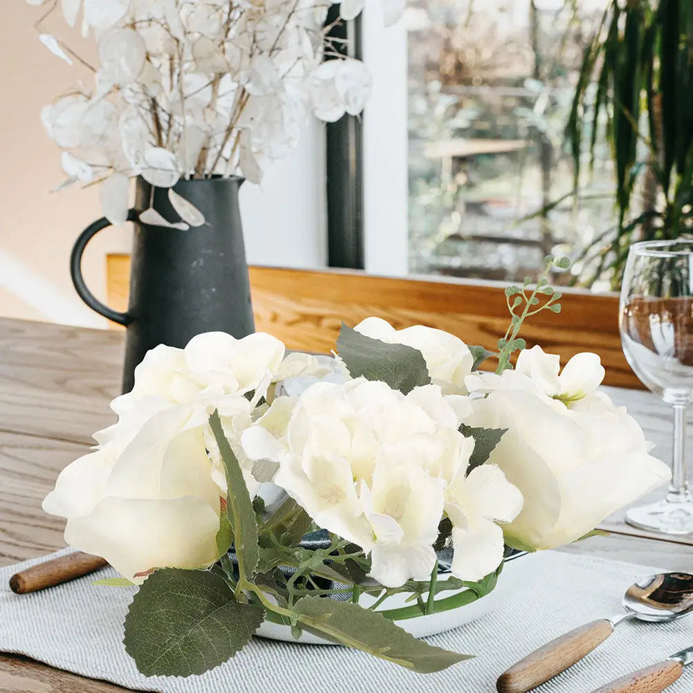 Decorative Artificial Wreath Romantic Fresh Atmosphere Table Decor
