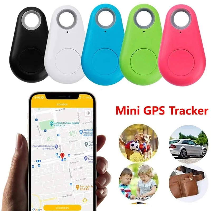 1 Mini GPS Tracker Bidirectional Alarm Keychain Finder Phone Anti Zpaxo