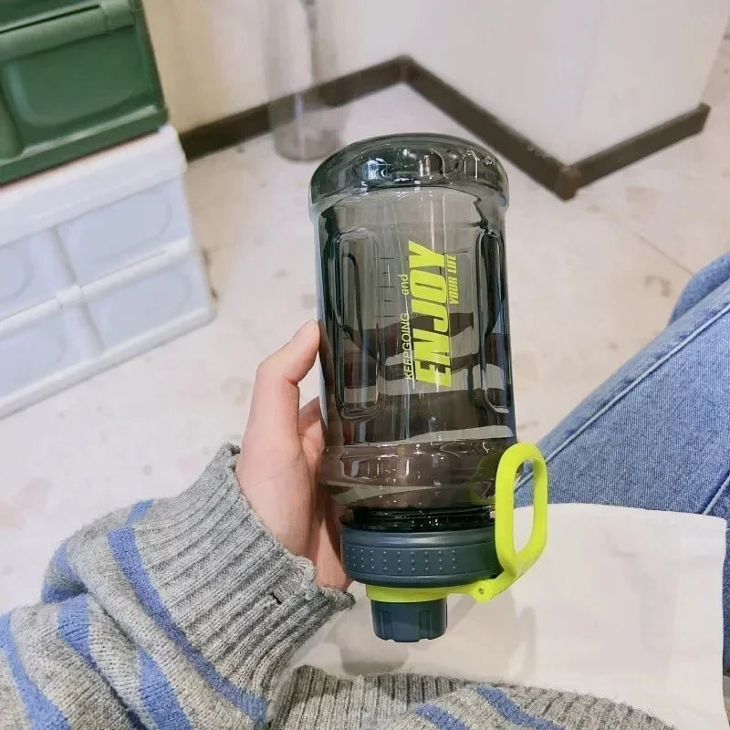 Sports Water Bottle Filter Large Capacity Leakproof Cold Drinks Ideal Zpaxo