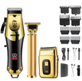 XMSJ T9 Men's Rechargeable Hair Clipper & Beard Trimmer Kit Hair Clipper Kit Zpaxo 810-JW-TJS