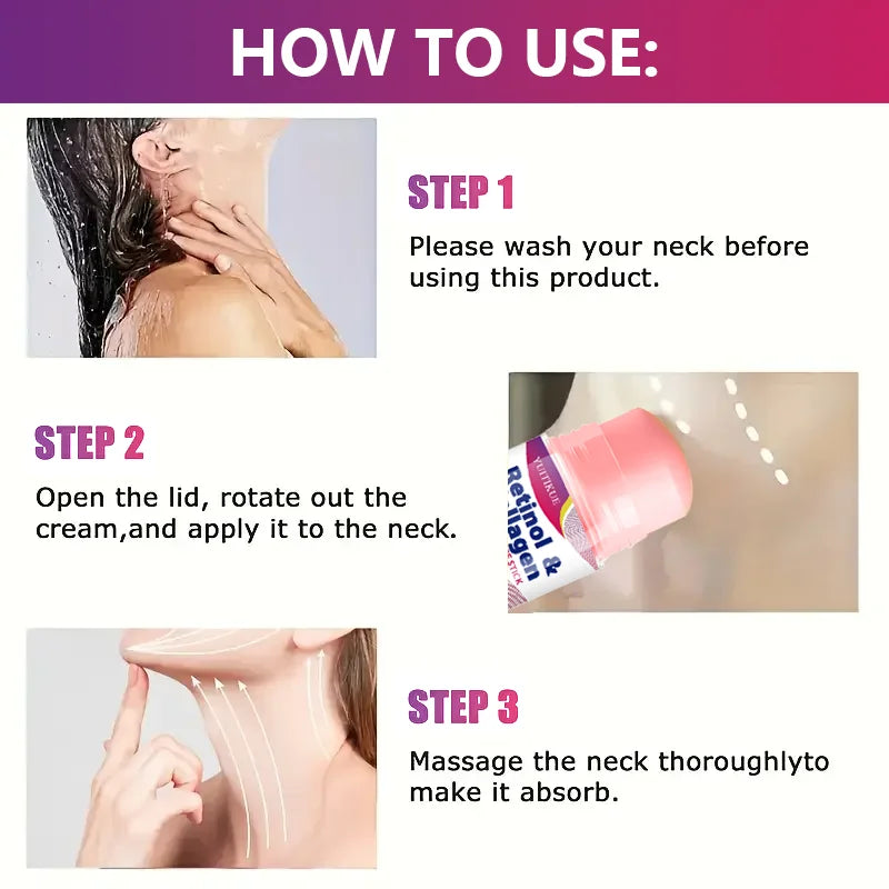 Retinol & Collagen Neck Cream 40g – Firming & Lifting Moisturizer Neck Firming Cream Zpaxo