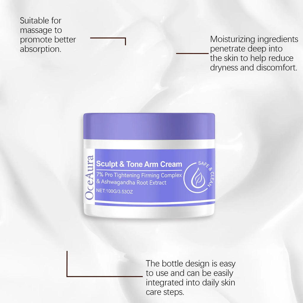 OceAura Arm Firming Cream – Tighten, Tone & Sculpt Arm Skin Arm Firming Cream Zpaxo