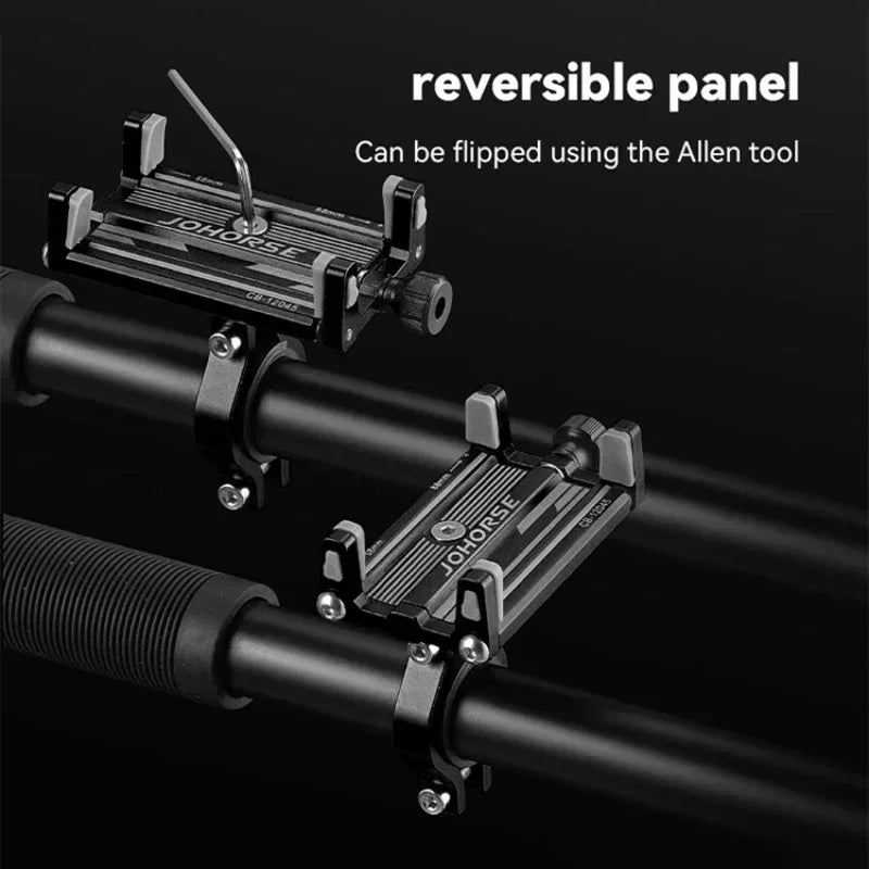 Aluminum Alloy Bicycle Phone Holder Motorcycle Electric Smartphone